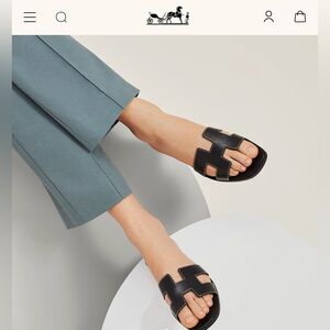 Hermes Oran sandals